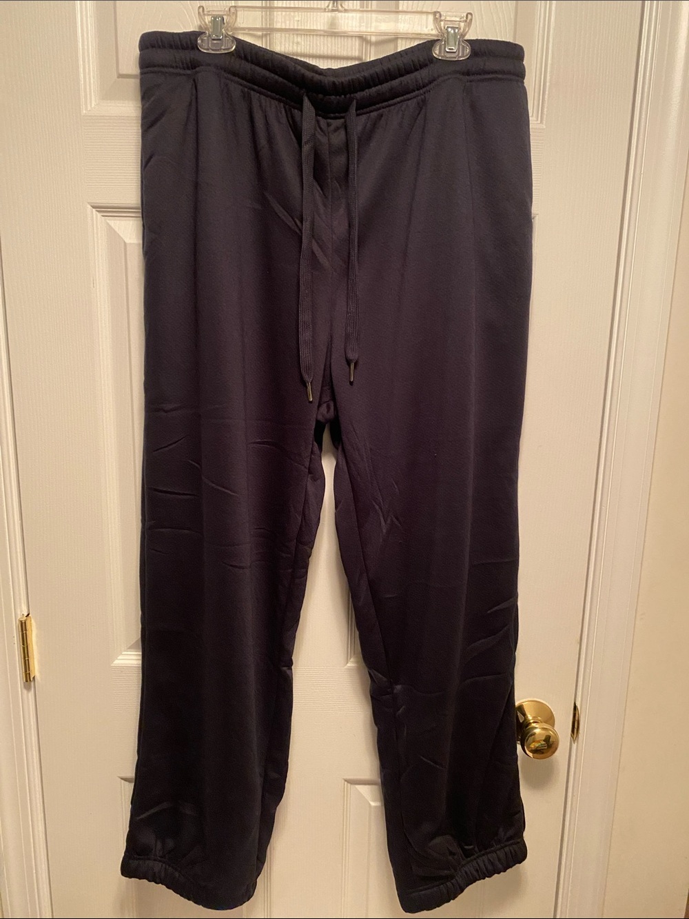 Leehanton Men's Navy Fleece Drawstring Jogger…size 3XL